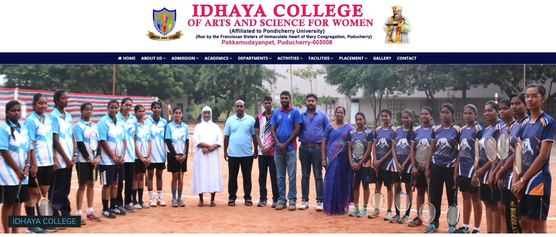 Idhaya College of Arts and Science for women
